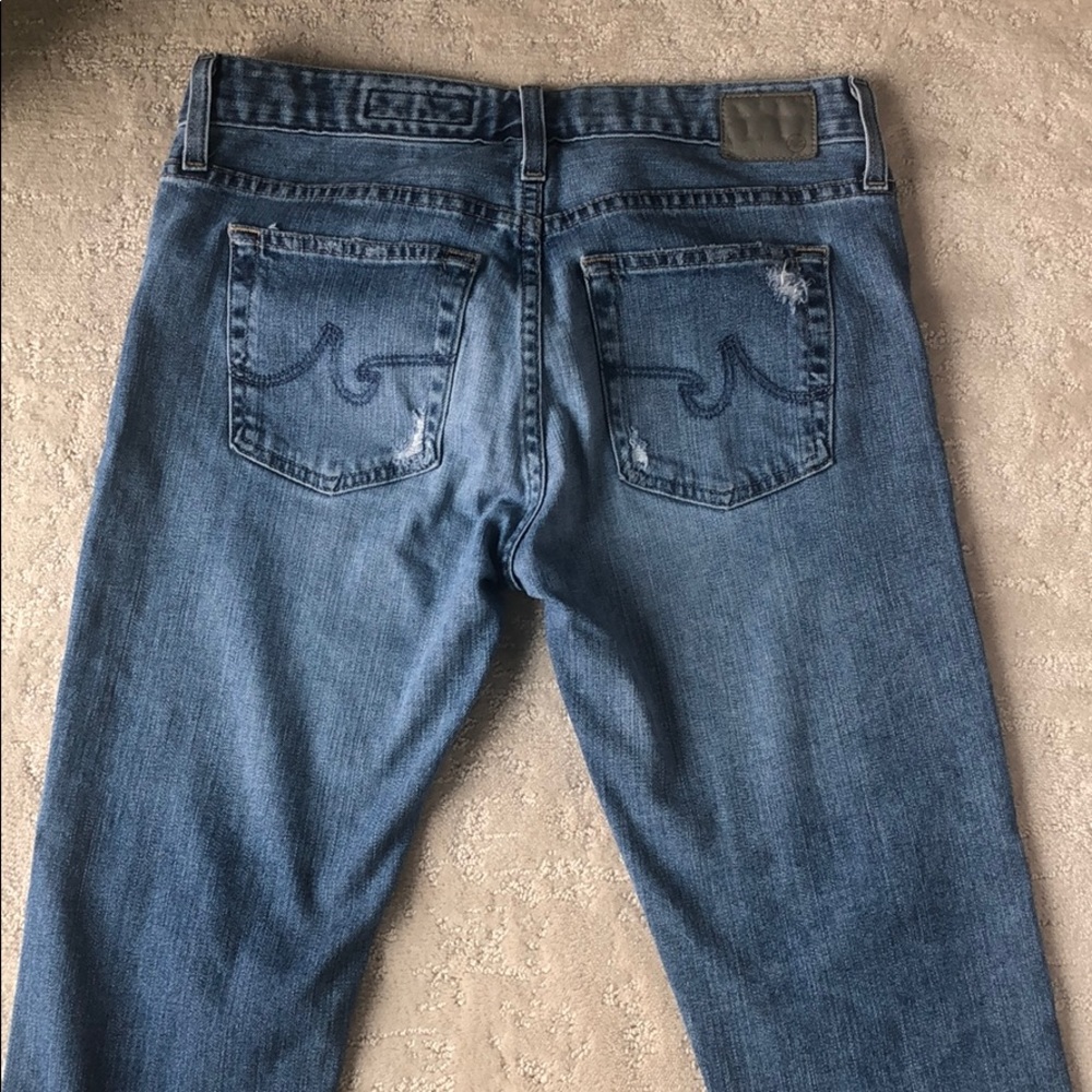 AG jeans 9”rise 14” leg opening 27” inseam aprox. - Picture 3 of 5